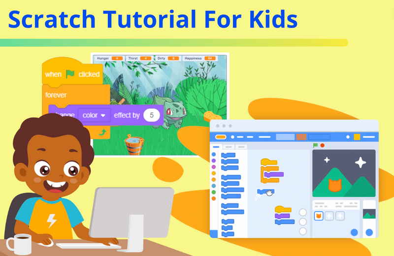 Scratch Tutorial for Children: Step by Step Fun - Redrobinsolar